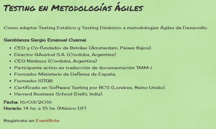 testing en metodologias agiles