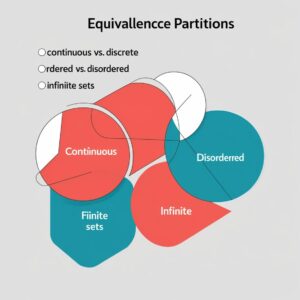 Lee más sobre el artículo Particiones de Equivalencia continuas o discretas, ordenadas o desordenadas, finitas o infinitas