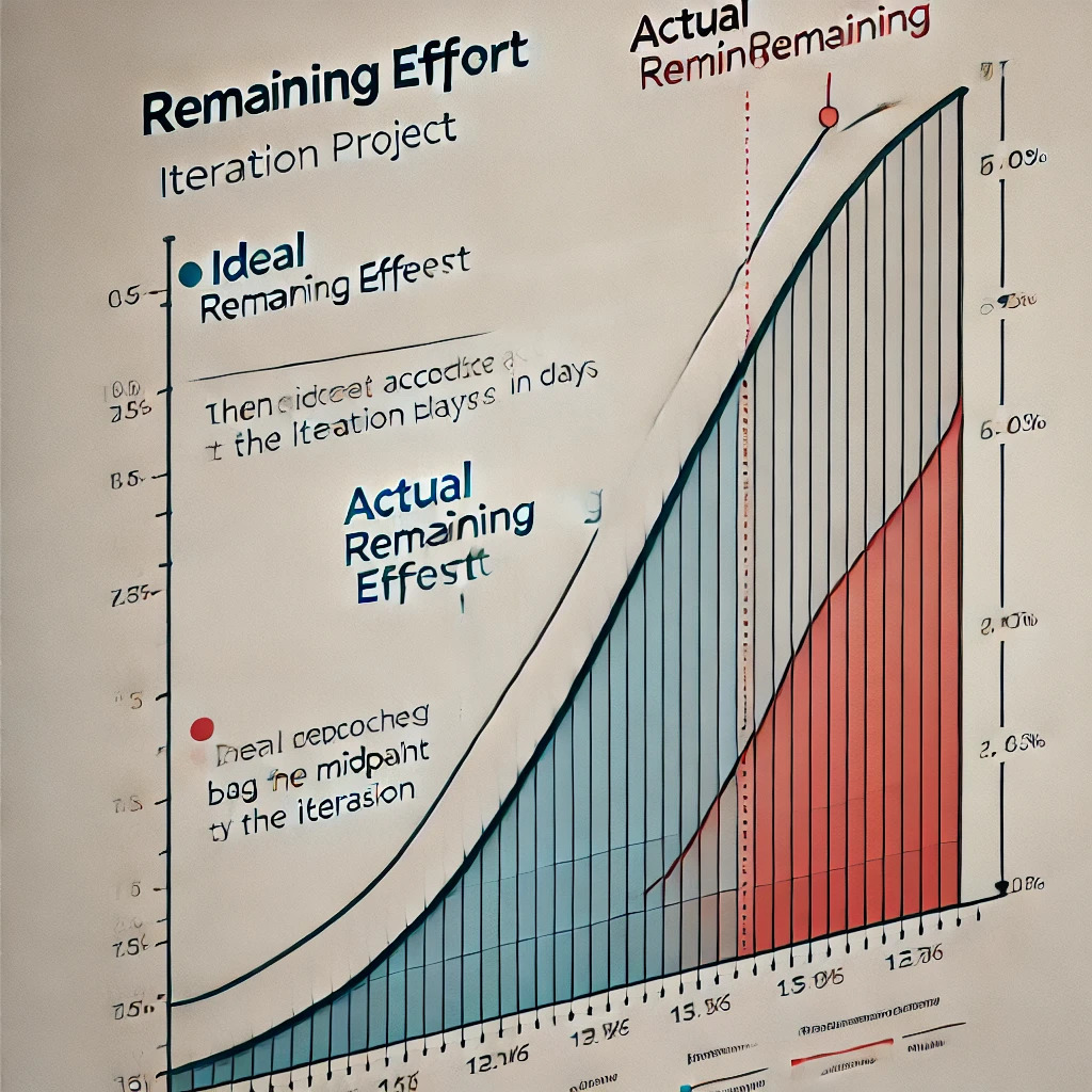 Lee más sobre el artículo Burndown Chart y un ejemplo para entender