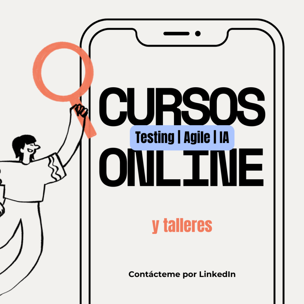 cursos y talleres de testing, agile e inteligencia artificial