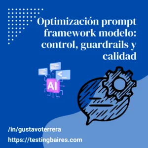 Lee más sobre el artículo Optimización del Prompt Framework “modelo”: de 6 bloques a un estándar v1.1 (02-2026)