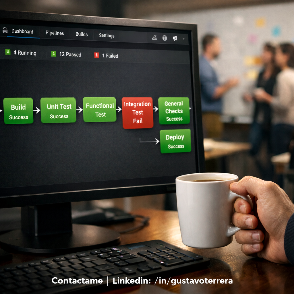Lee más sobre el artículo ISTQB CTFL v4.0 ➡ El tester en la tubería CI/CD
