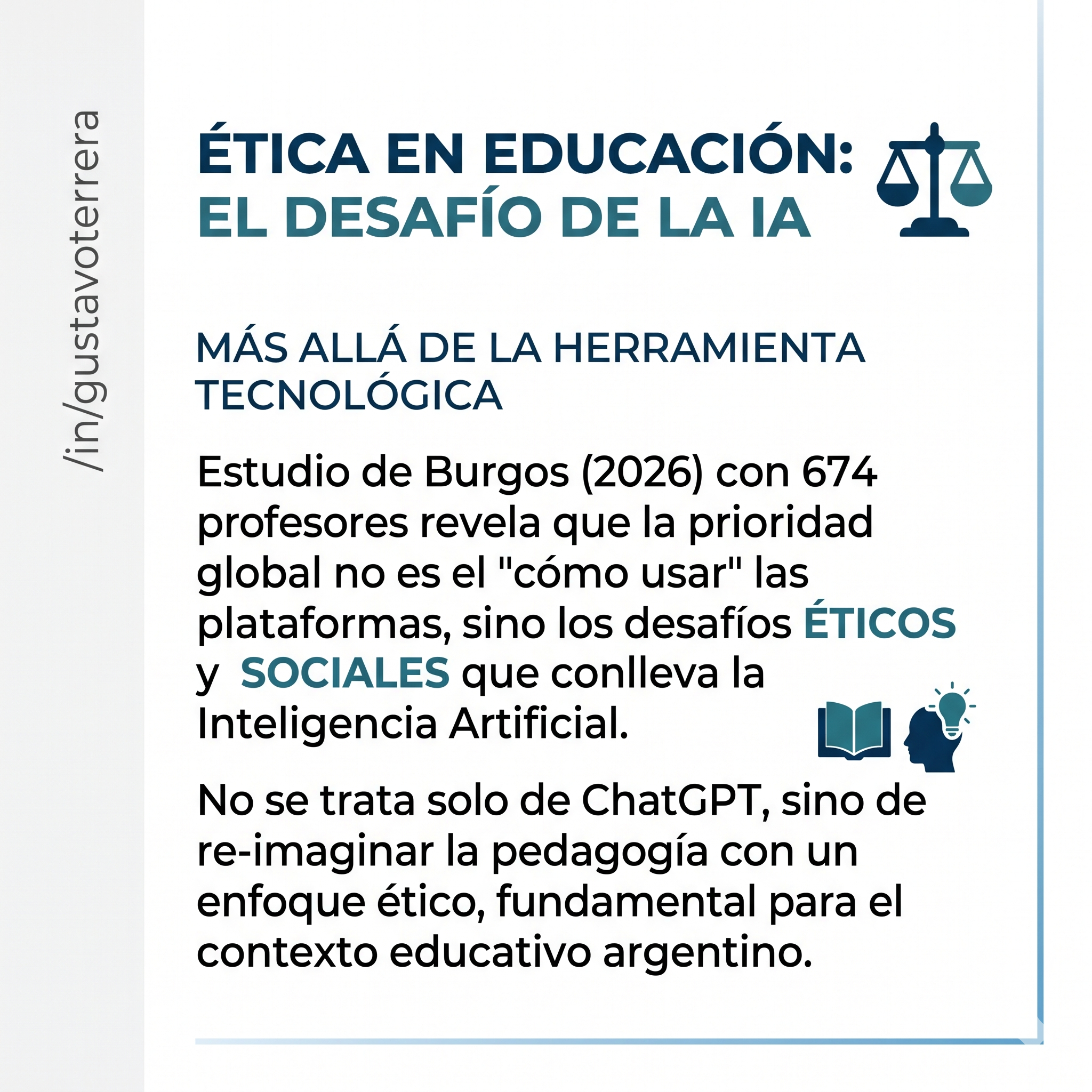 Lee más sobre el artículo ¿Qué debería preocupar realmente a los docentes sobre la Inteligencia Artificial en educación?