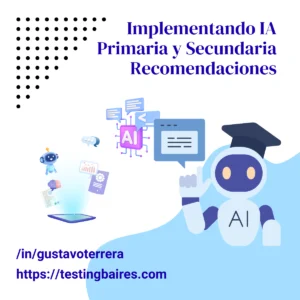 Lee más sobre el artículo Recomendaciones para implementar IA en los niveles de Primaria y Secundaria